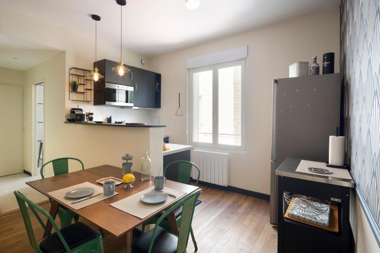 Le Brooklyn - Inspiration Us A Deux Pas Des Quais Apartman Rennes Kültér fotó