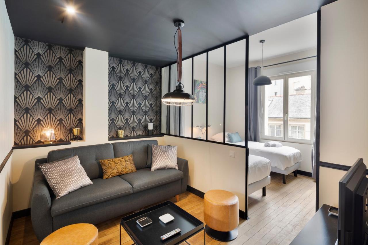 Le Brooklyn - Inspiration Us A Deux Pas Des Quais Apartman Rennes Kültér fotó